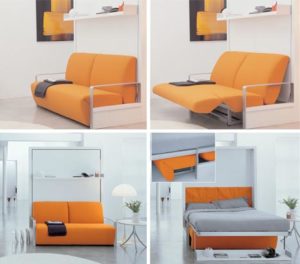 Wall Bed-cum-Sofa -Modular